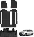 3W Floor Mats & Cargo Liner Fit Toyota Sienna 2021-2025 (8-Seater)