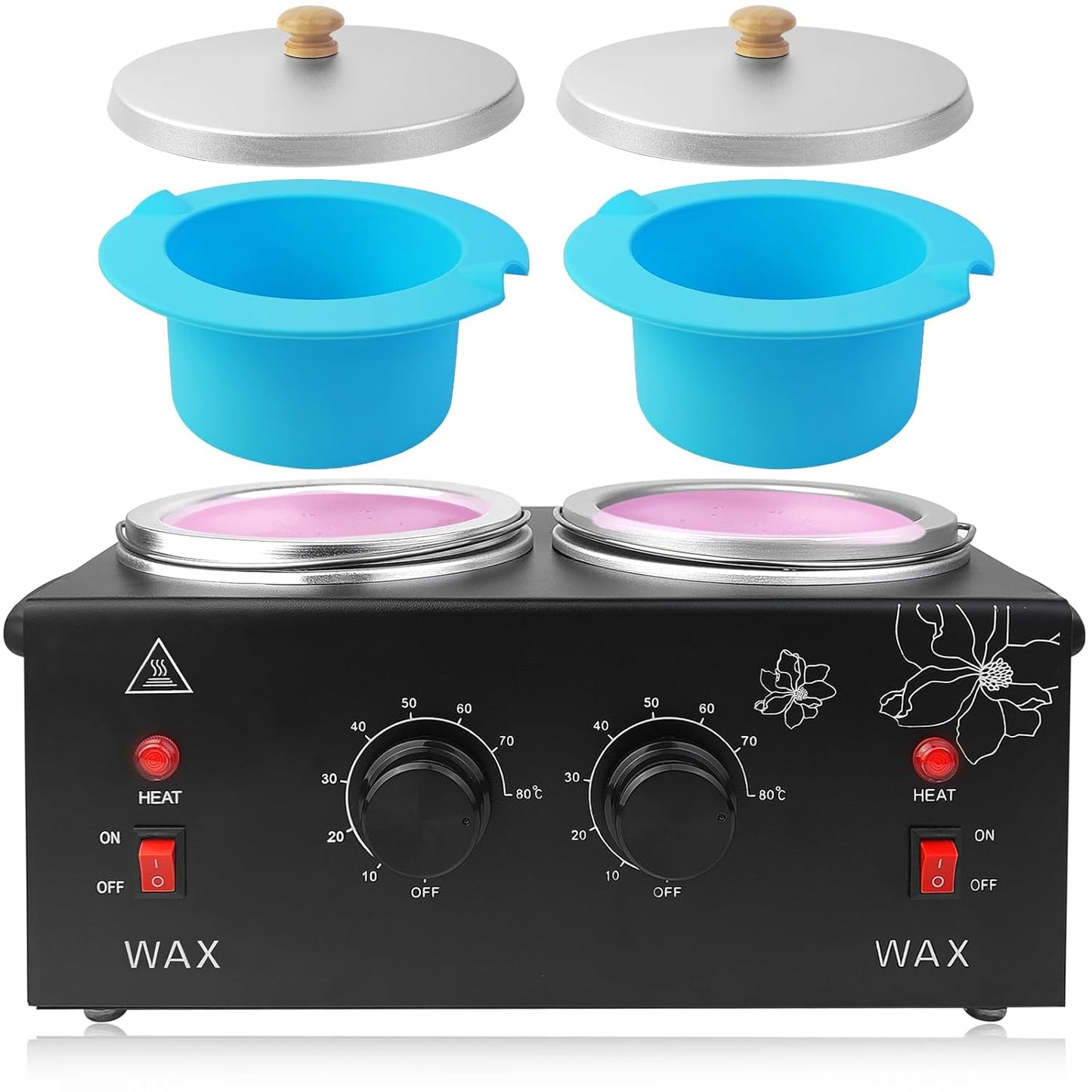 Portable Wax Warmer Machine for Painless Hair Removal at Home