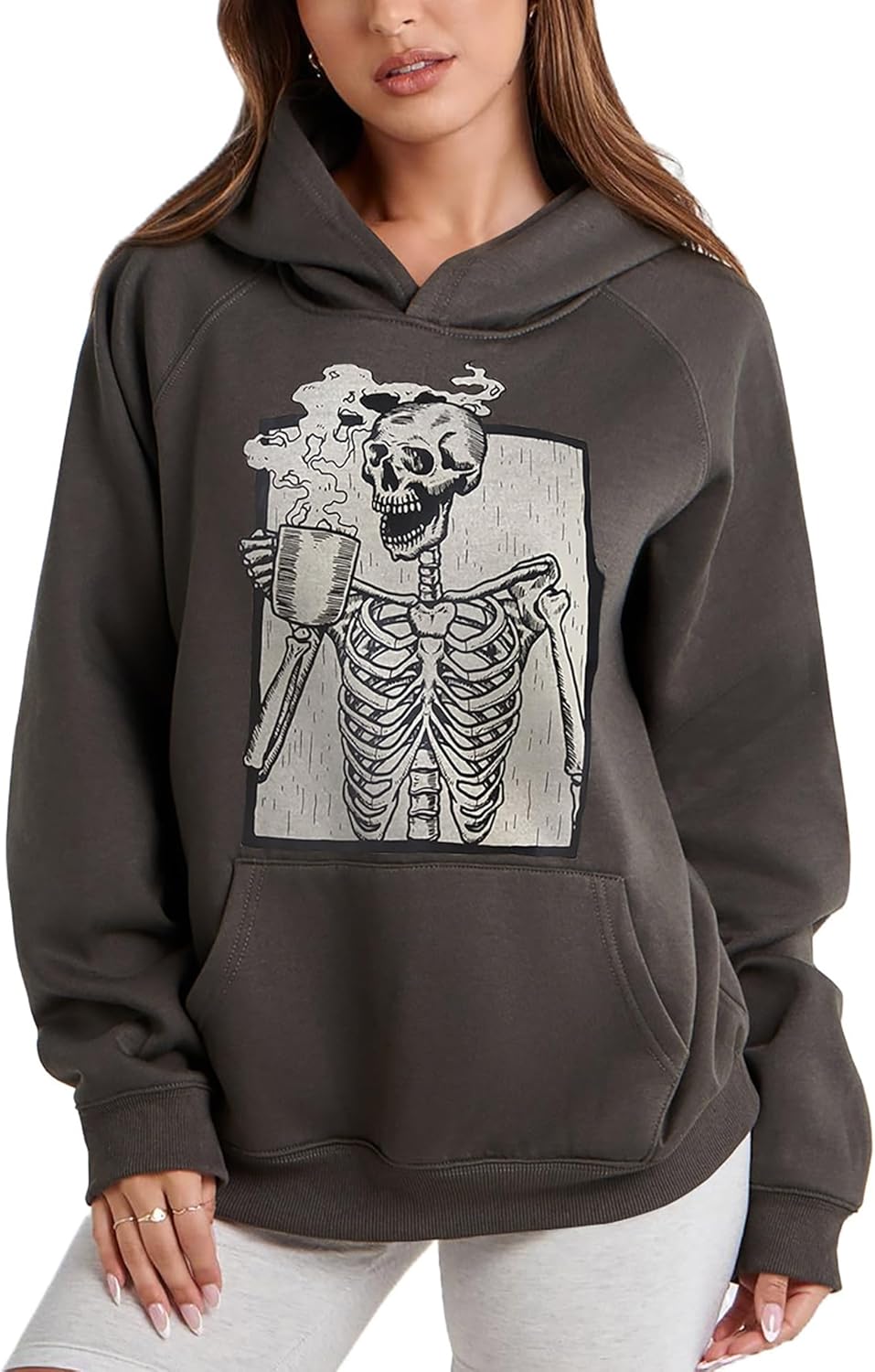 Warmth & Style in SHBECYDE Skull Hoodie