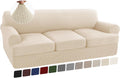 Turquoize 4 Piece T Cushion Sofa Slipcovers for Stylish Protection