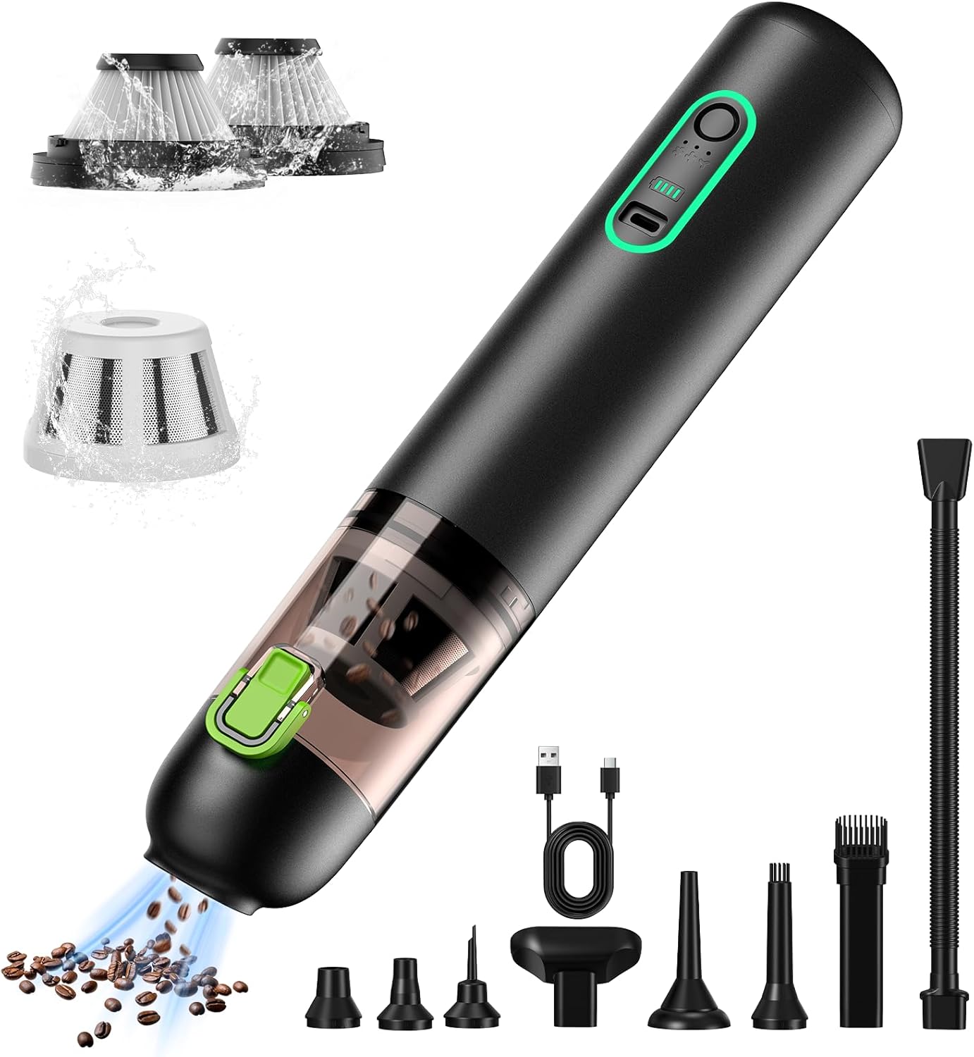 Car Vacuum with 20000Pa Suction Power for Home and Office