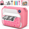Kids Instant Print Camera Pink - 1080p Video & 12MP Photos