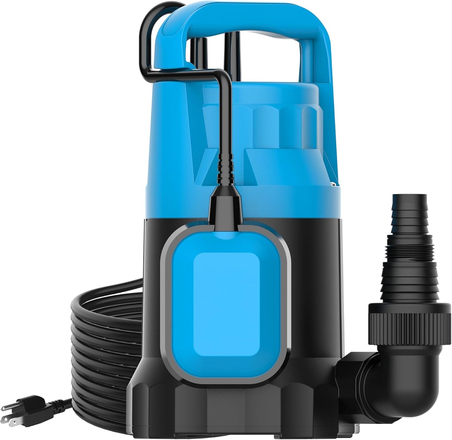 2/5HP Submersible Water Pump for Efficient Pool and Basement Use