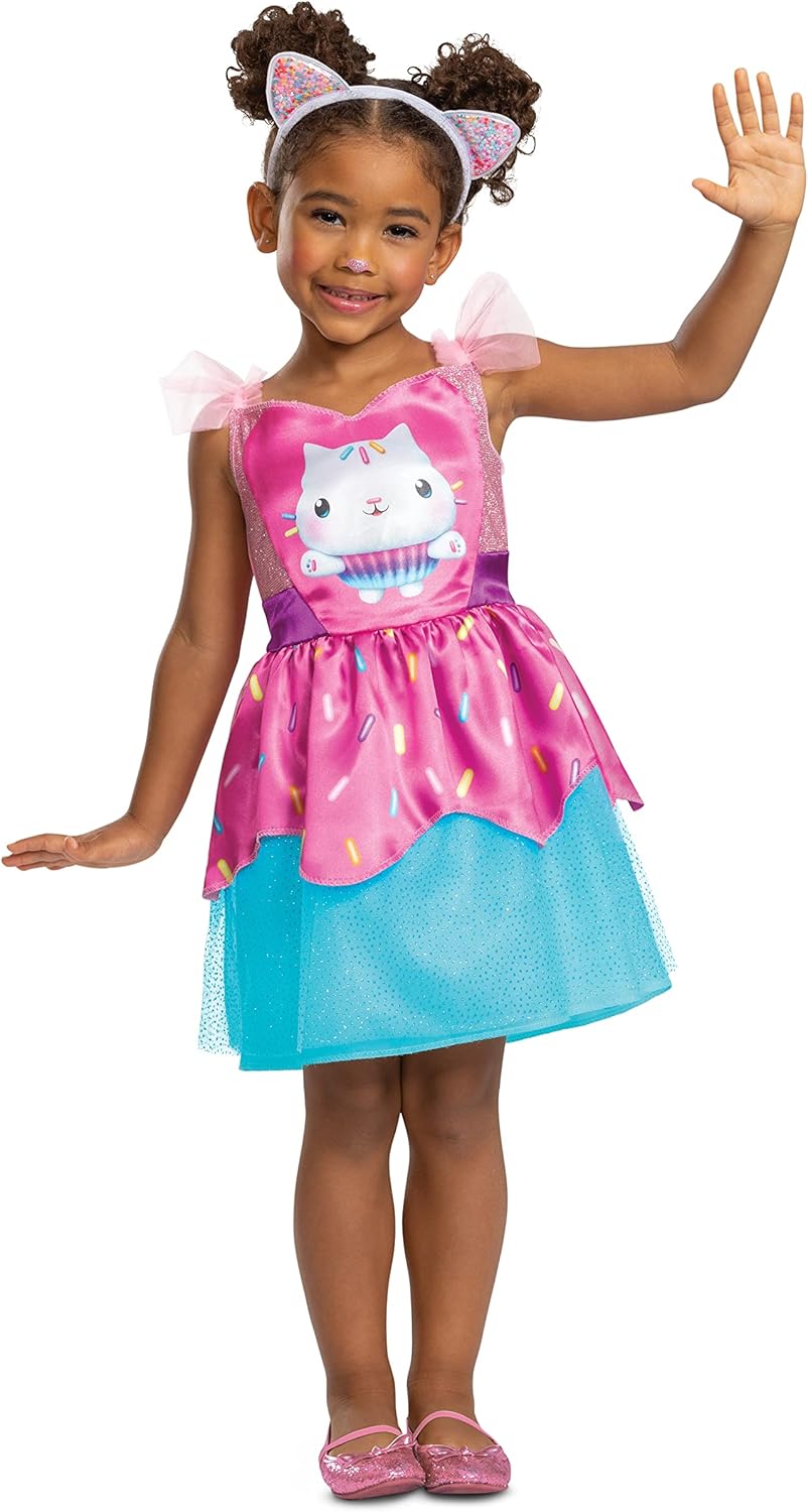 Cakey Cat Costume for Kids - Official Gabby's Dollhouse Outfit
