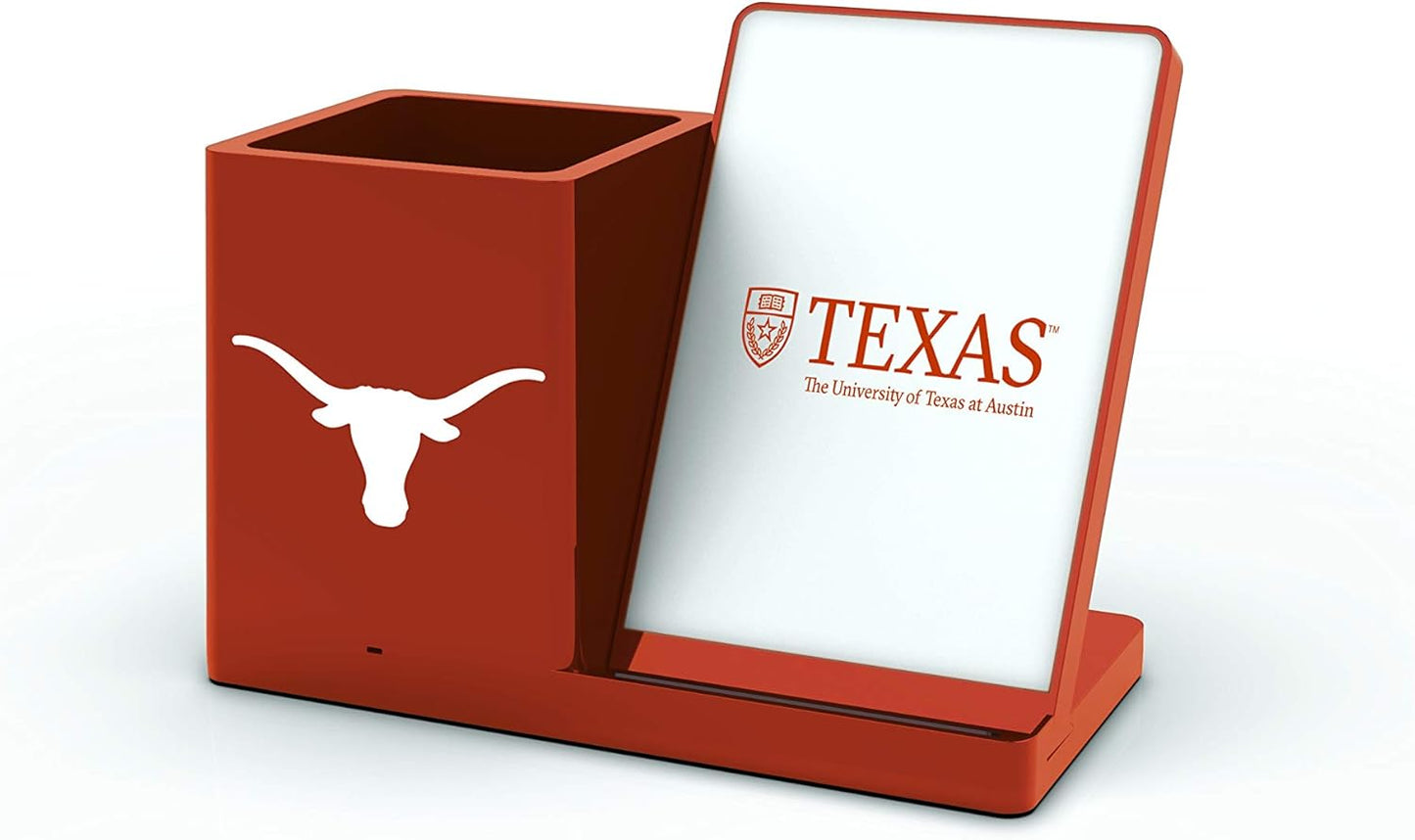 SOAR NCAA Unisex Wireless Charging Stand and Desktop Organizer
