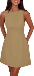 PRETTYGARDEN Womens Formal Short Dress - Elegant A Line Mini Women's