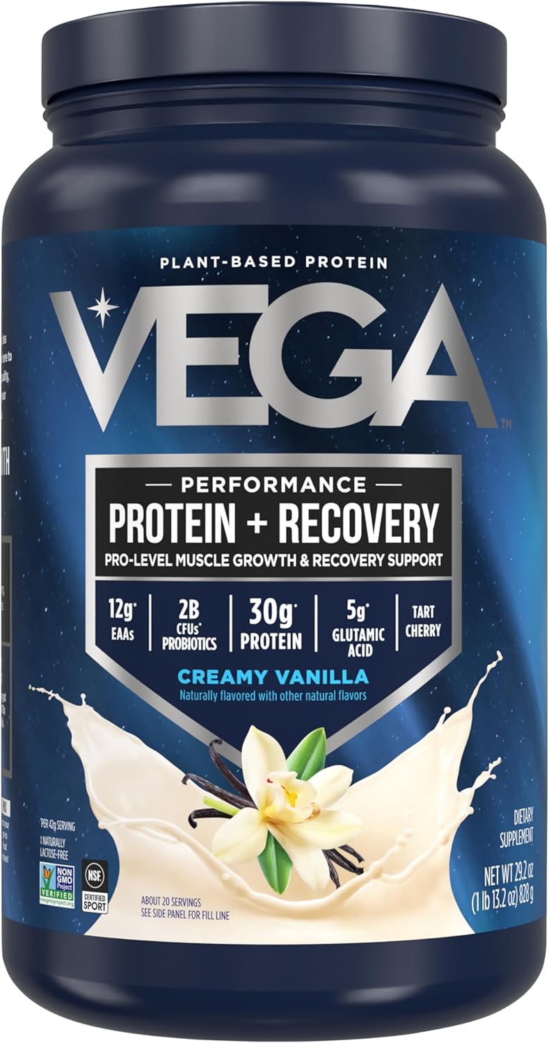 Vega Sport Vegan Protein Powder for Recovery and Performance