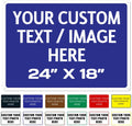 Custom Metal Signs for Business, Delivery, and More
