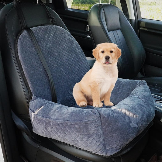 Premium Memory Foam Dog Car Seat for Safety & Comfort