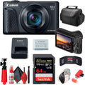Canon PowerShot SX740 HS Digital Camera Bundle - Travel Friendly 4K