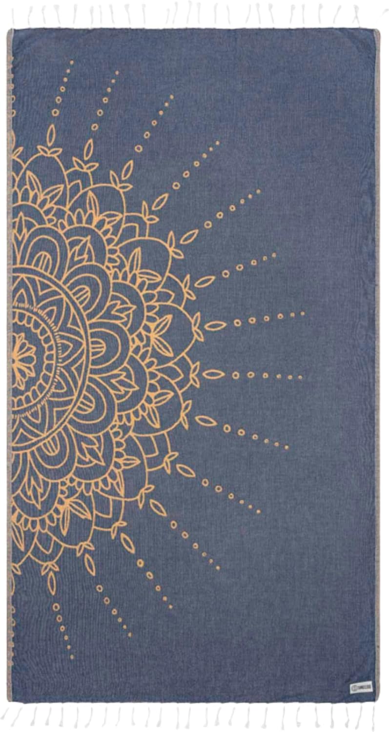 Sand Cloud Turkish Beach Towel - Quick Dry & Sand Free Towel