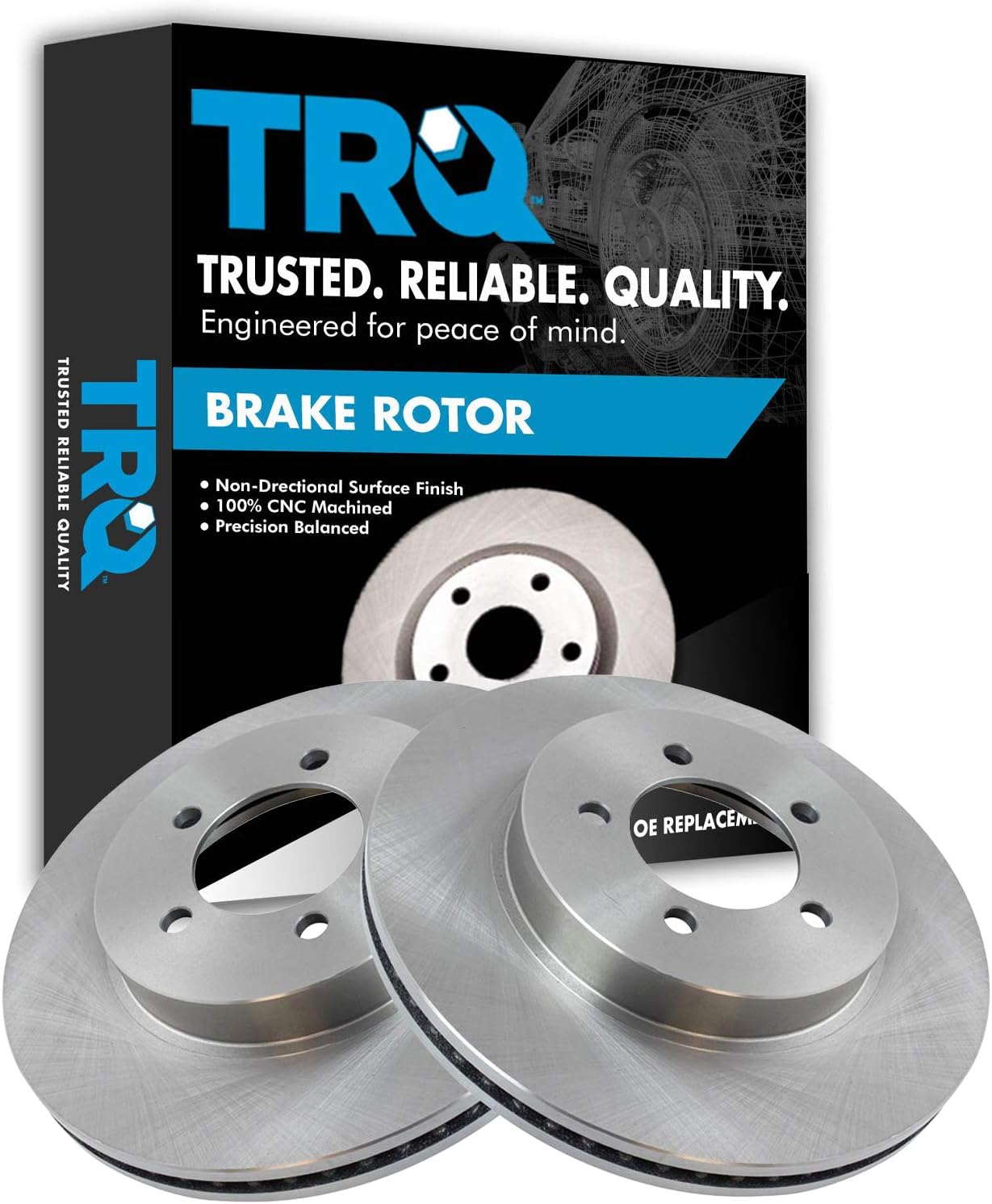TRQ Front Brake Rotors Set for 2002-2005 Ford Explorer