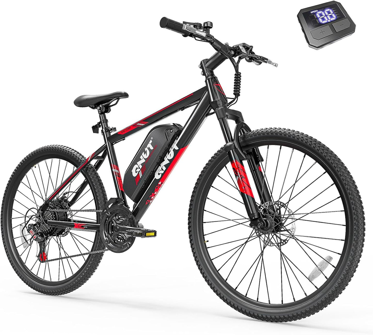 350W Electric Bike for Adults & Teens - 21-Speed Commuter E-MTB
