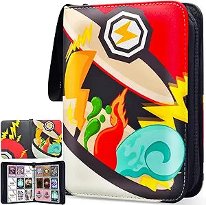 Card Binder for Cards - Portable 9-Pocket Collector Album