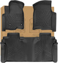 Weize Floor Mats Cargo Liner for Chevrolet Silverado/GMC Sierra - Full