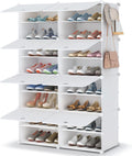 HOMIDEC Shoe Rack 8 Tier 32 Pair Shoe Storage Organizer - Space Saving