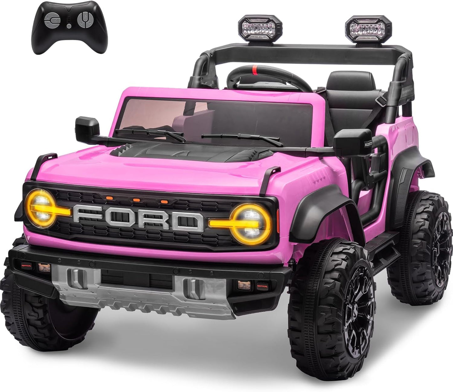 ENYOPRO 24V Ride On Toys for Big Kids - Ford Bronco Raptor