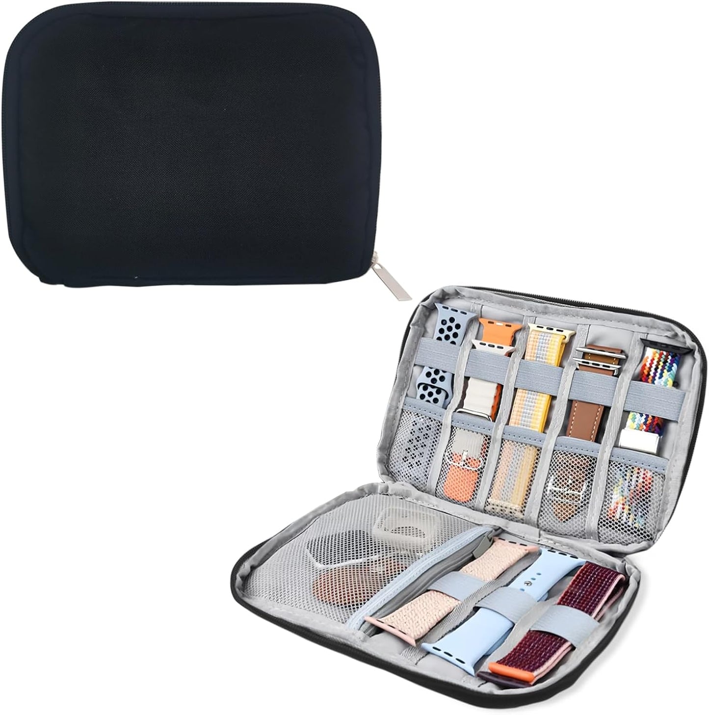Waterproof Watch Band Case: Organize 8 Bands!