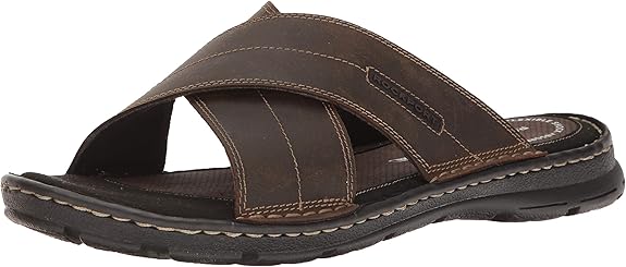 Rockport Men's Darwyn Xband Slide Sandal for Ultimate Comfort