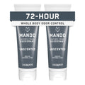 Mando Whole Body Deodorant For Men - Invisible Cream, Pack of 2