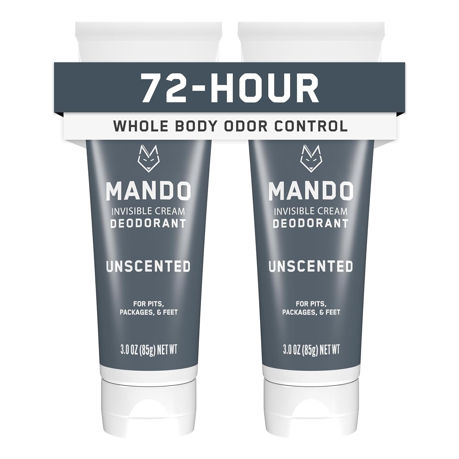 Mando Whole Body Deodorant for Men - 72 Hour Odor Control