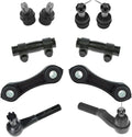 Front Steering & Suspension Kit Ball Joint Sway Bar Link Tie Rod Kit