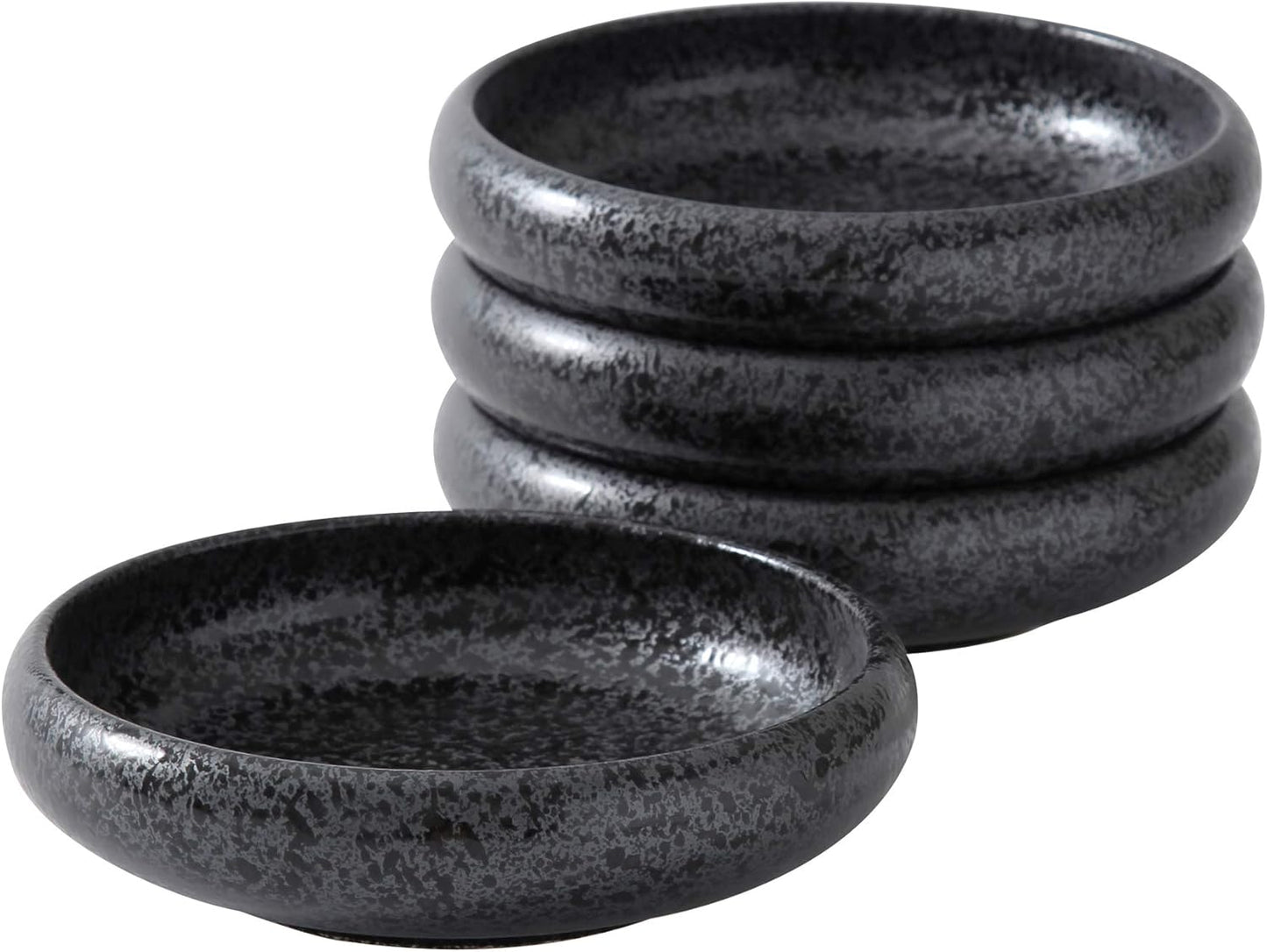 Uaral Japanese Plates Set of 4, 5.5 inch Serving Dishes