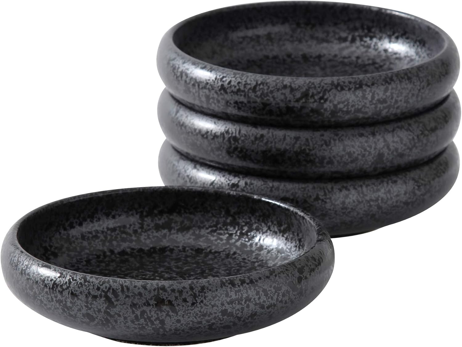 Uaral Japanese Plates Set of 4, 5.5 inch Serving Dishes