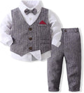 Volunboy Toddler 3 Piece Formal Suit Set for Baby Boys