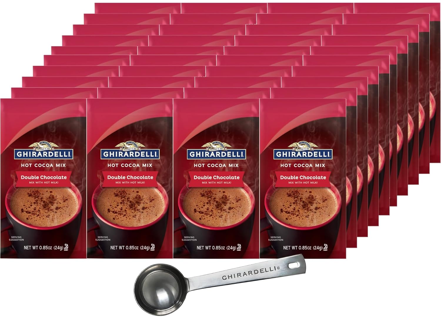 Ghirardelli Double Chocolate Hot Cocoa Mix for Cozy Evenings