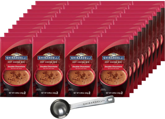 Ghirardelli Double Chocolate Hot Cocoa Mix for Cozy Evenings