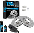 Front Brake Pad & Rotor Kit for 1999-2003 F-150 7 Lug - Complete Kit