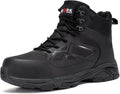 Steel Toe Work Boots Men Non Slip Safety Shoes - Fast On/Off