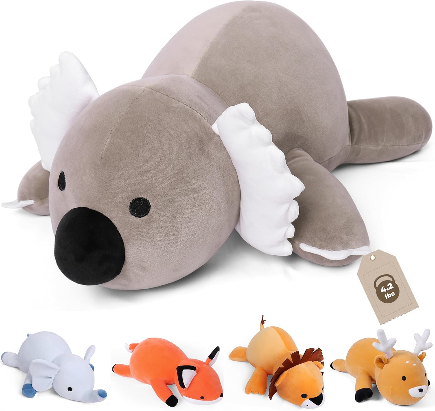 4.2lbs Koala Weighted Stuffed Animal Plush for Comfort and Fun