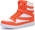 UBFEN Women's Hidden Wedge High Top Sneakers - Removable Insole 5.5cm