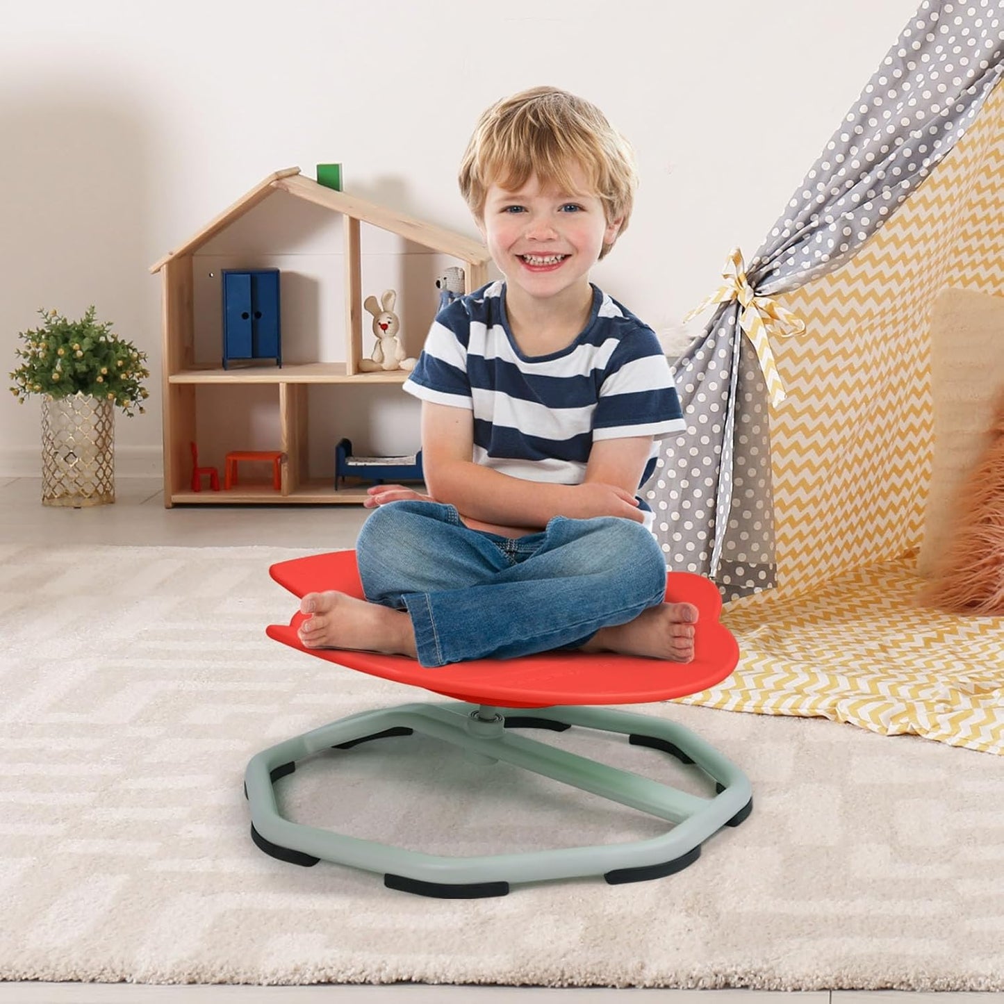 Kids' Balance Swivel Chair for Sensory Fun!