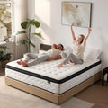 King Size Mattress 12 Inch - Medium Firm Hybrid Comfort