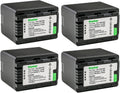 Kastar 4-Pack Battery VW-VBK360 Replacement for Panasonic Cameras