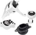 Engine Motor Mount Kit Compatible with 2007-2017 Altima 2.5L - 4-Piece