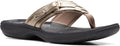 Women's Breeze Sea Flip-Flop in Black - Lightweight Beach Comfort