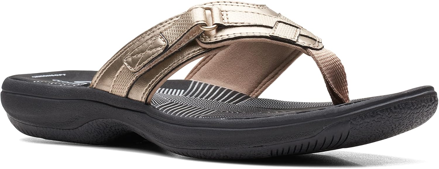 Clarks Women's Breeze Sea Flip-Flop for Ultimate Comfort