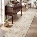 Runner Rug Washable Runners for Hallways - Soft Non Slip Long Runner