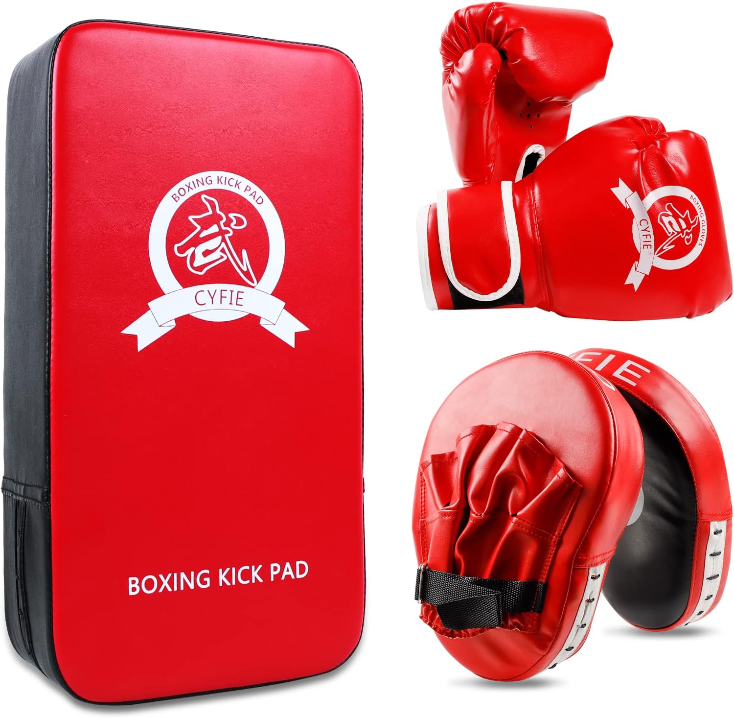 Kids' Curved Kick Pads Set by SEISSO