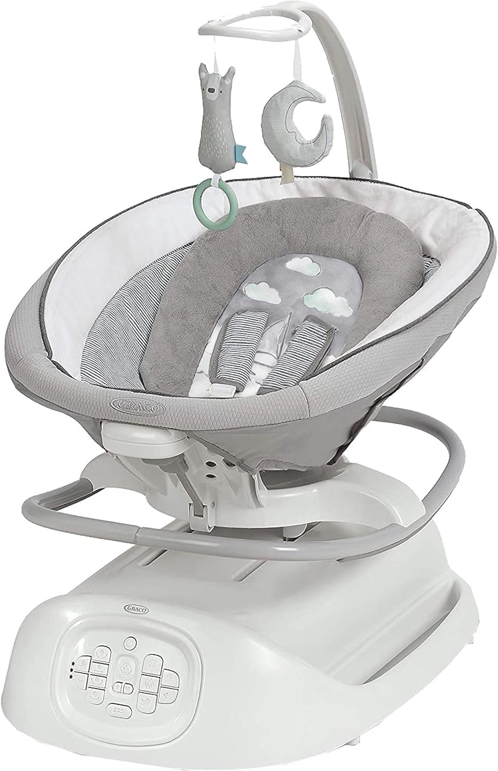 Graco Sense2Soothe 2-in-1 Baby Swing with Cry Detection Tech