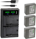 Kastar 3-Pack IA-BP85ST Battery and LTD2 USB Charger - Reliable Spare