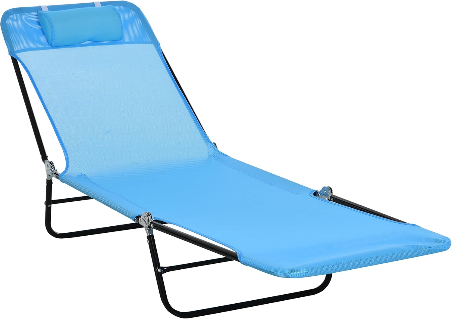 Outsunny Reclining Chaise Lounge Chair - Ultimate Comfort!