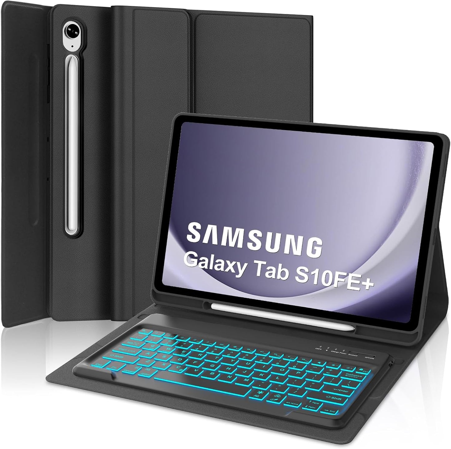 KVAGO Keyboard Case for Samsung Galaxy Tab S10 FE Plus 2025
