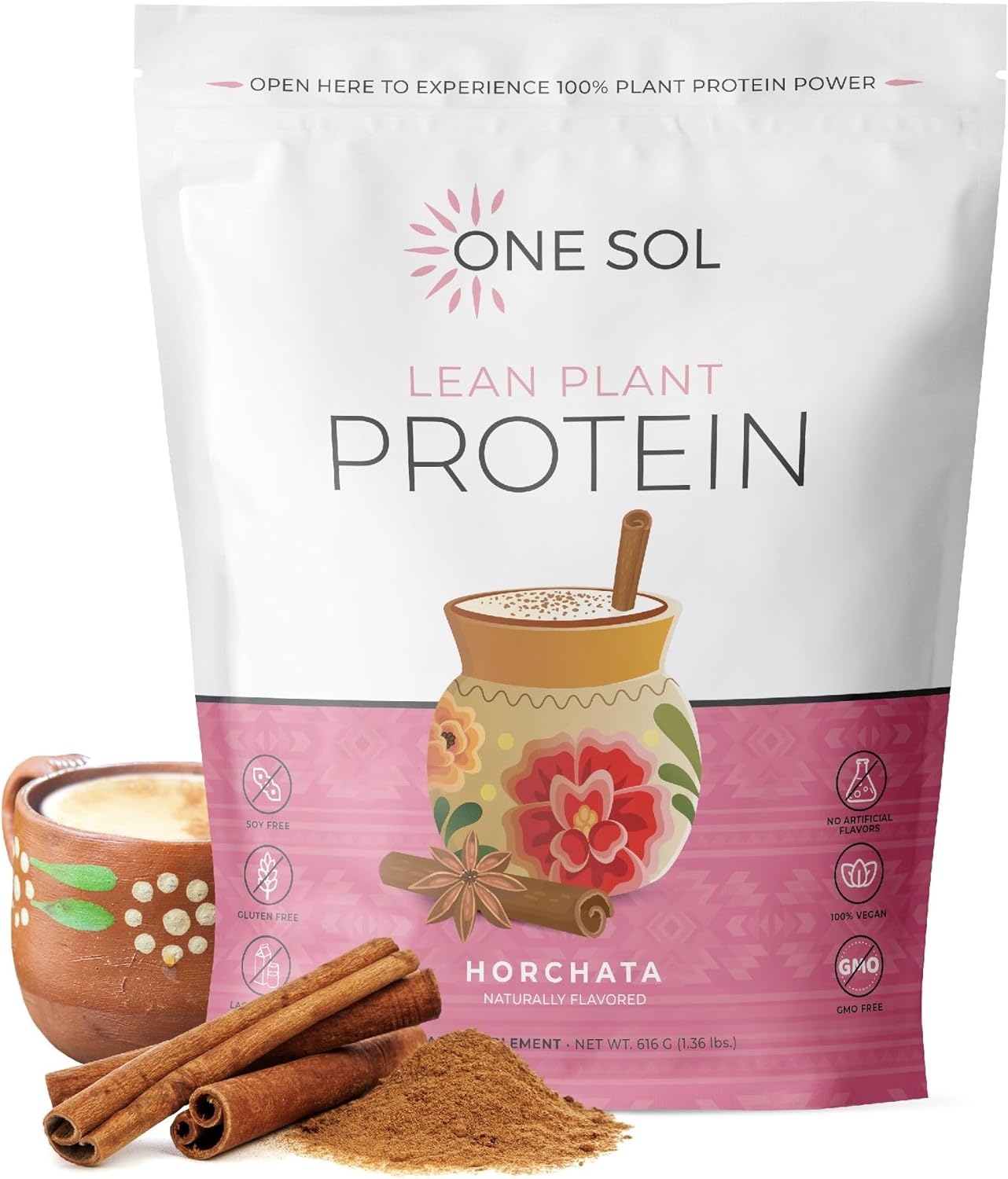 One Sol Lean Plant-Based Protein Powder for Optimal Nutrition