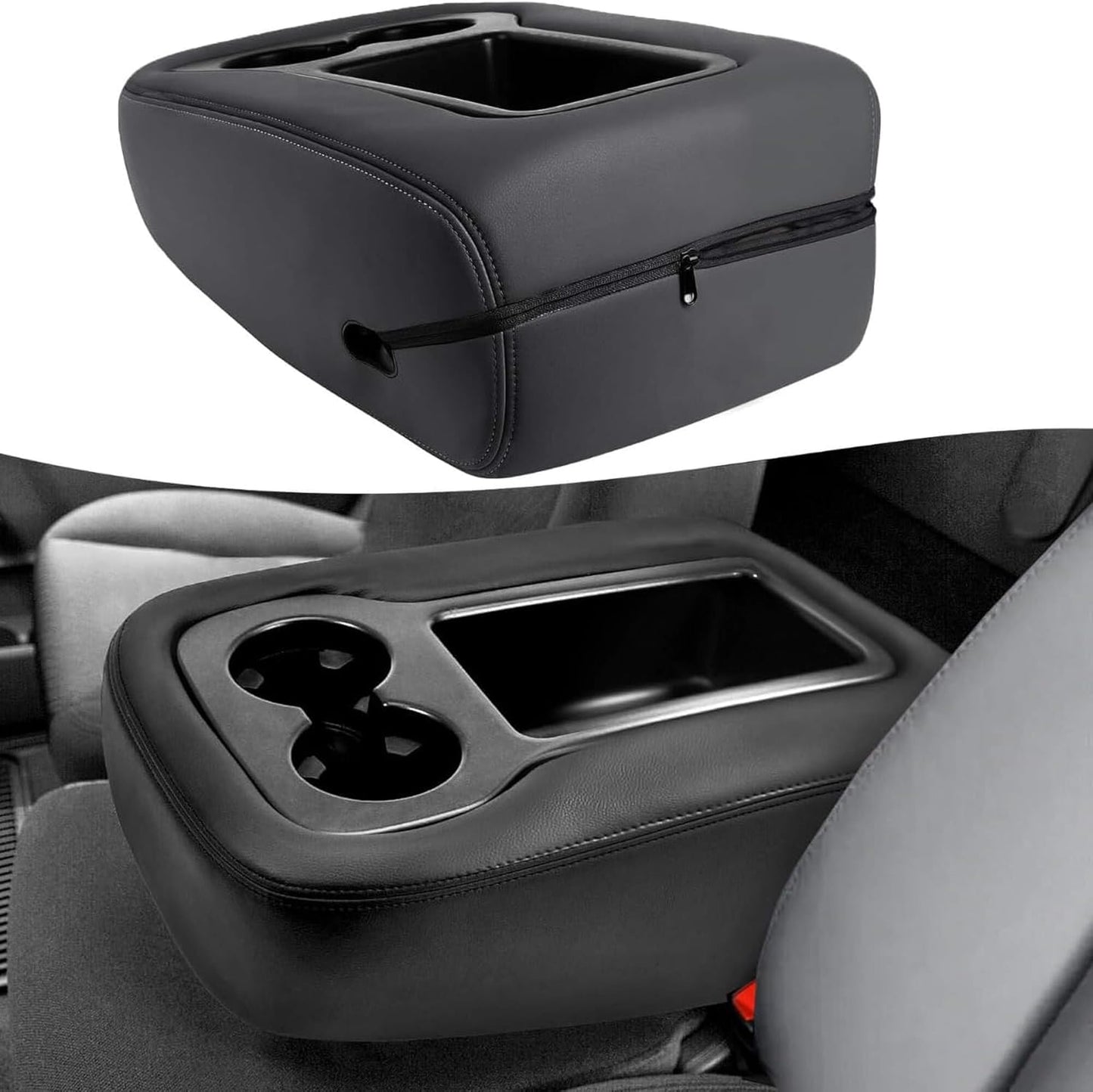 KBH Center Console Armrest Cover for Chevy Silverado & GMC
