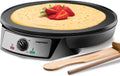Chefman 12 Electric Crepe Maker: Precise Temp Control for Perfect Brunch